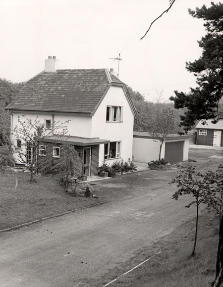 The renovated Station Master's house 1970